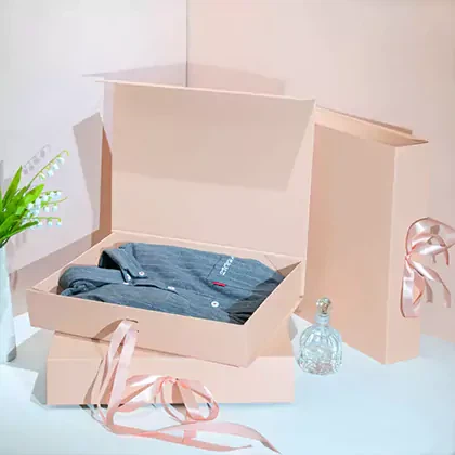 Kotak pembungkusan mewah untuk pakaian